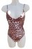 Costume intero leopardato