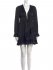 Abito nero con coulisse