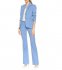 Pantaloni increpe azzurro