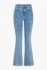 Jeans a vita alta scampanato