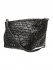 Borsa a tracolla in pelle intrecciata