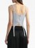 Bustier in jersey di cotone