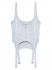 Bustier in jersey di cotone