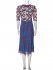 Abito midi patchwork