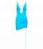 Abito cutout azzurro