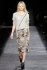 Gonna animalier in seta