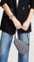 Borsa in tela blu