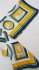 Foulard in seta giallo