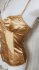 Top bustino color oro