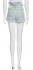 Shorts di jeans chiaro vita alta