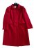 Cappotto rosso in lana