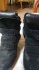 Sneakers nere in pelle