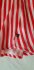 Abito a righe rosso e bianco
