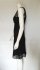 Abito nero in pizzo midi