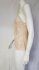 Top beige in seta e pizzo