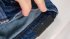 Jeans bootcut blu