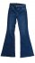 Jeans bootcut blu