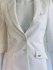 Blazer bianco donna