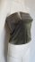 Top satinato con zip