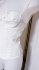 Top bianco corsetto