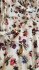 Abito mini floreale in cotone