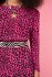 Abito animalier rosa