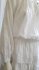 Abito mini in cotone e pizzo