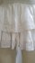 Abito mini in cotone e pizzo