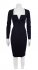 Tailleur nero con gonna