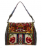 Borsa a tracolla ricamata