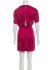 Abito jacquard a maniche corte