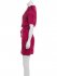 Abito jacquard a maniche corte
