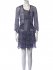 Abito in chiffon di seta