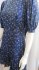 Abito in cotone blue