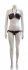 Bikini viola con ruches