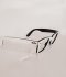 Occhiali Wayfarer bianchi e neri