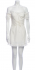 Abito bianco a corsetto