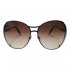 Occhiali da sole oversize in metallo