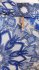 Abito paisley bianco e blue