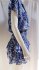 Abito paisley bianco e blue