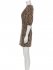 Abito leopardo elastico