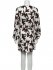 Abito in seta jacquard