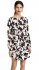 Abito in seta jacquard