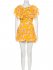 Abito giallo in cotone