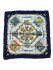 Foulard in seta con stampa vintage