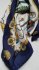 Foulard in seta con stampa vintage