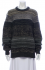 Maglione in lana a righe