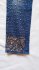 Jeans con strass e pietre