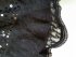 Minigonna nera in seta con paillettes