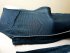 Gilet blu zebrato zip